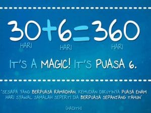 Puasa sunat enam Syawal