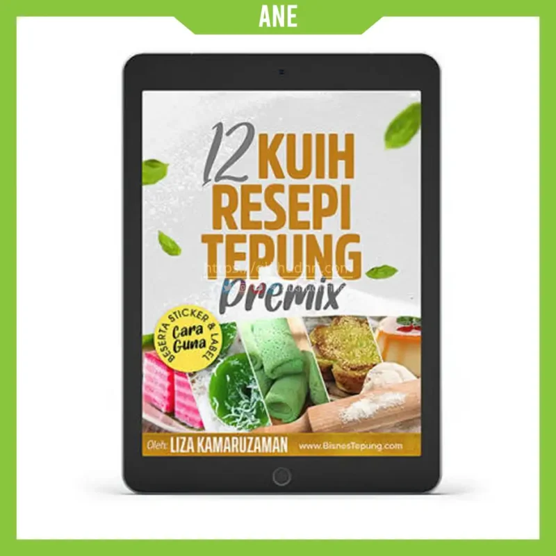 ane bisnes tepung - 12 kuih resepi tepung premix