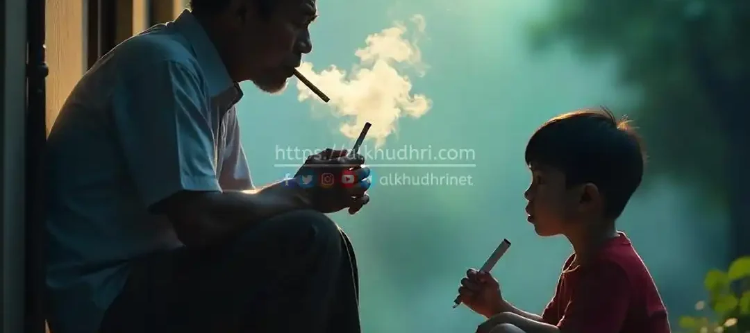 20250627 perokok pasif asap rokok anak keluarga