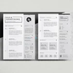 20250917 resume clean resume template design