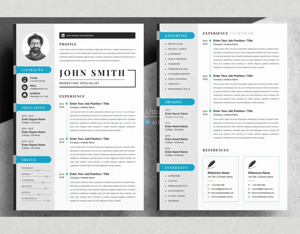 20250917 resume professional and modern resume template