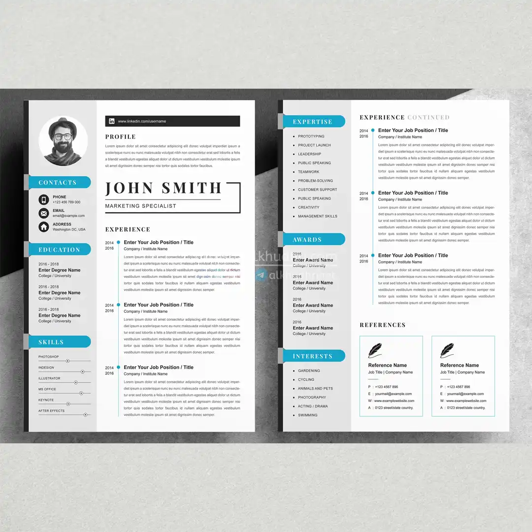 20250917 resume professional and modern resume template