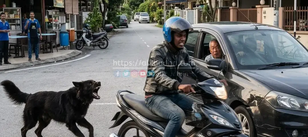 20260809 pengalaman dikejar anjing