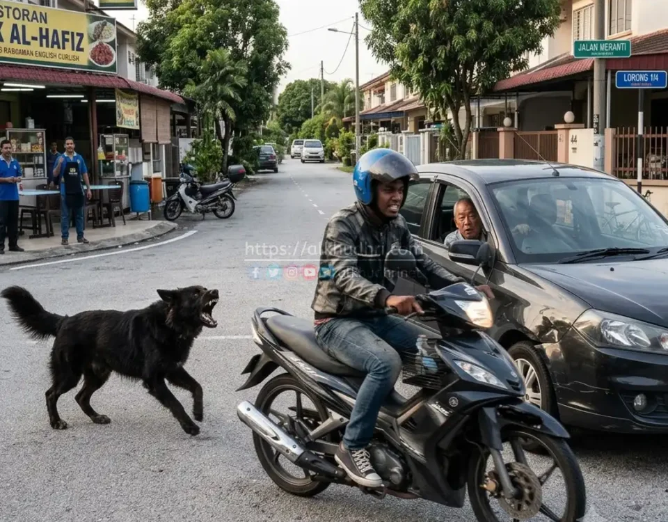 20260809 pengalaman dikejar anjing